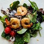 Best Grilled Shrimp Baby Green Mixed Salad 烤蝦生菜沙拉 in New York, NY